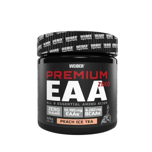 Aminoacizi esentiali pulbere cu aroma de Peach Ice Tea Premium EAA, 325g, Weider — preț și oferte