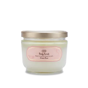 Exfoliant pentru corp Green Rose, 600g, Sabon