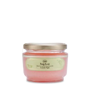 Exfoliant pentru corp Lavanda Mere, 320g, Sabon