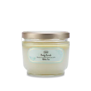 Exfoliant pentru corp White Tea, 600g, Sabon