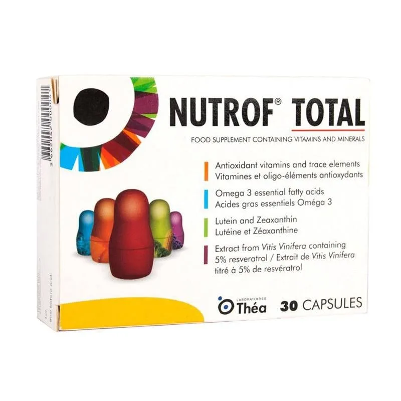 Nutrof Total, 30 capsule, Thea LABORATOIRES THEA — preț și oferte