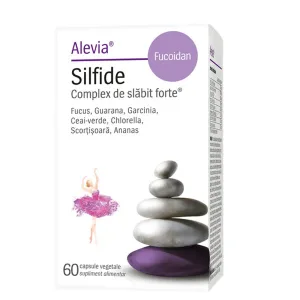 Silfide Complex de slabit forte, 60 capsule vegetale, Alevia