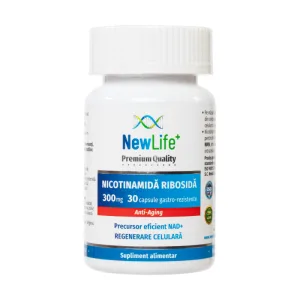 Nicotinamida Ribosida 300mg, 30 capsule, Newlife