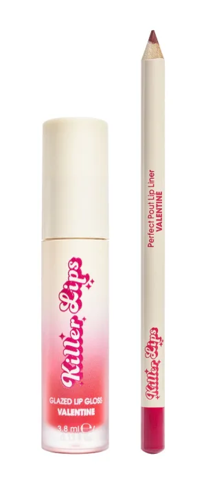 Set pentru machiajul buzelor Pucker Up Valentine, 1 bucata, Killer Lips