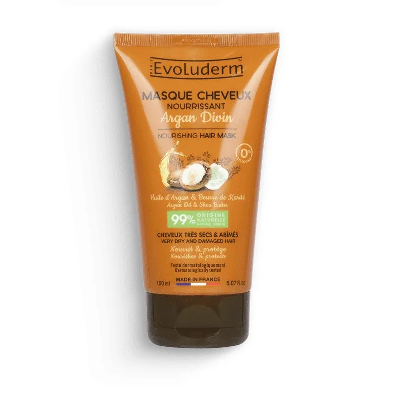 Masca pentru par hranitoare Argan Divin, 150ml, Evoluderm — preț și oferte