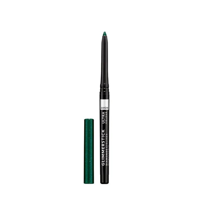 Creion retractabil pentru contur ochi Glimmerstick Diamonds Emerald Glow, 0.35g, Avon — preț și oferte