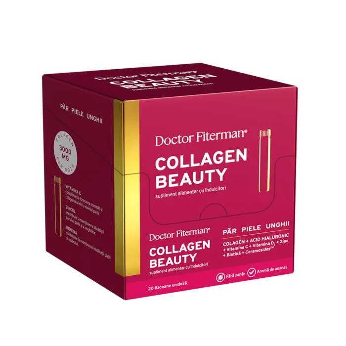 Collagen Beauty 25ml, 20 flacoane, Doctor Fiterman — preț și oferte