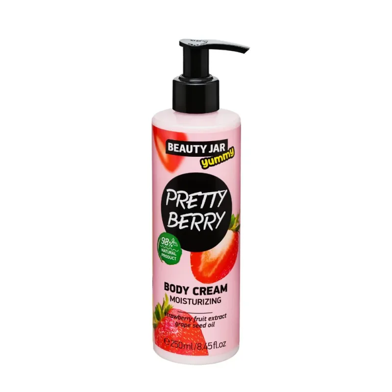 Crema de corp hidratanta Pretty Berry, 250ml, Beauty Jar — preț și oferte