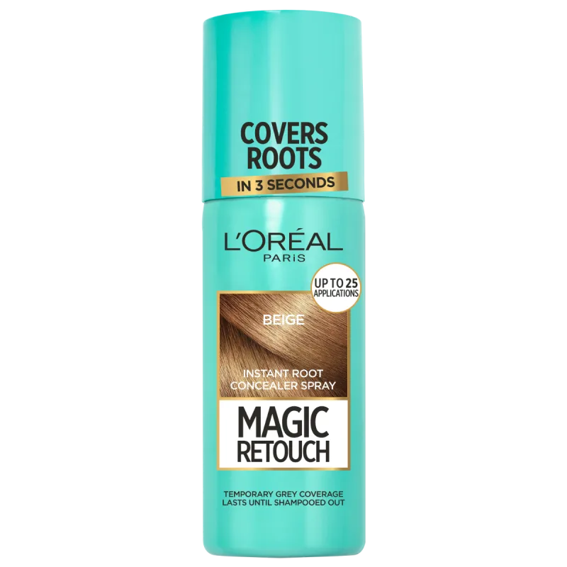 Spray corector pentru radacini crescute Magic Retouch Nr. 4 Beige, 75ml, L'Oreal Paris — preț și oferte