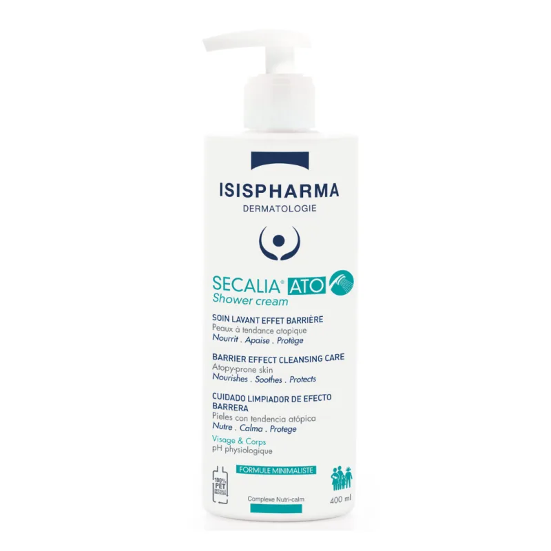 Crema de curatare pentru pielea atopica Secalia ATO Shower cream, 400 ml, IsisPharma — preț și oferte