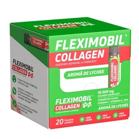 Fleximobil Collagen Articulatii 25ml, 20 flacoane, Fiterman — preț și oferte