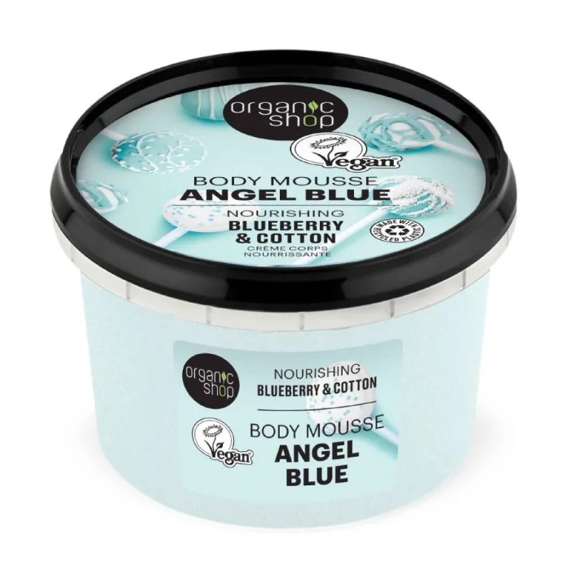 Spuma de corp Angel Blue Body Mousse, 250ml, Organic Shop — preț și oferte