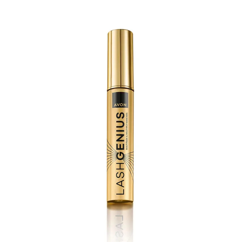 Mascara Lash Genius Multitask & Multiply Blackest Black, 10ml, Avon — preț și oferte