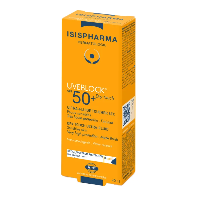 Fluid protector cu efect matifiant SPF50+ UVEBLOCK, 40ml, IsisPharma — preț și oferte