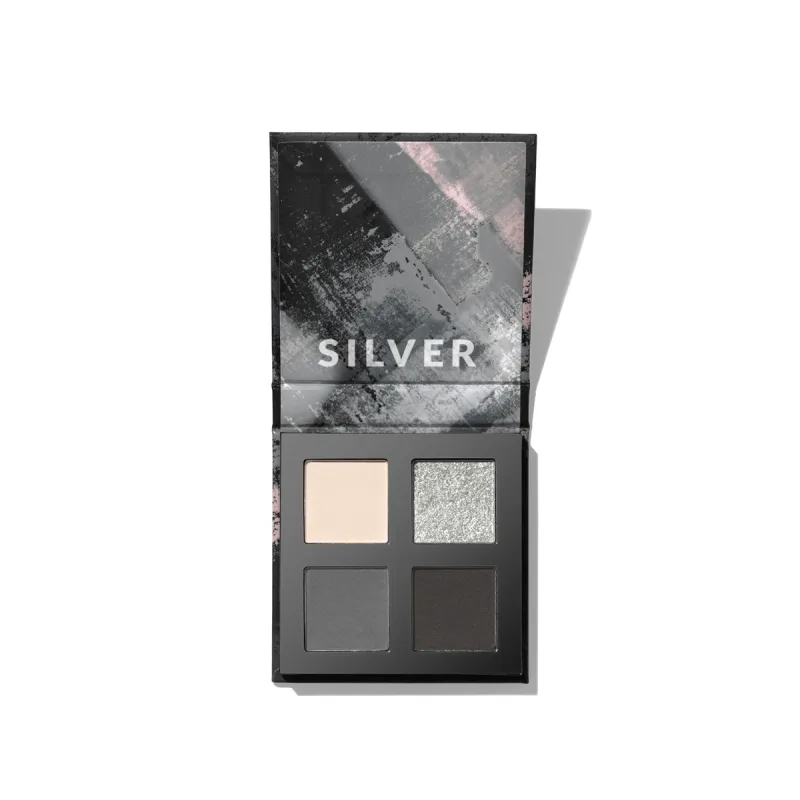 Paleta de farduri de pleoape Ultra Quad Silver, 2.8g, Avon — preț și oferte