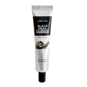 Crema pentru conturul ochilor cu Extract de melc si Centella Asiatica Black Snail, 40ml, Lebelage
