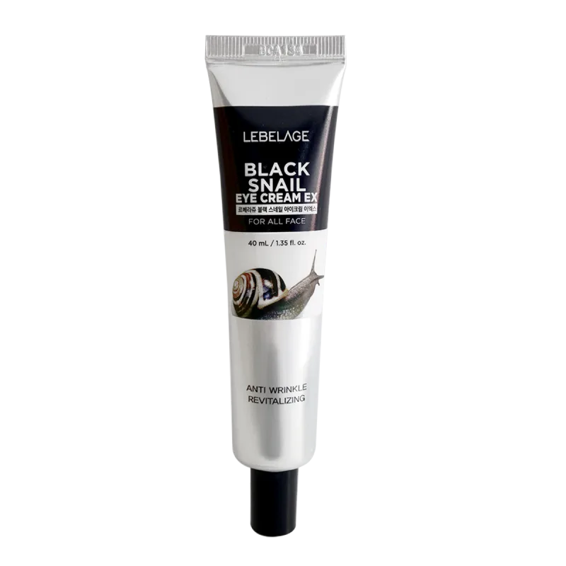Crema pentru conturul ochilor cu Extract de melc si Centella Asiatica Black Snail, 40ml, Lebelage — preț și oferte