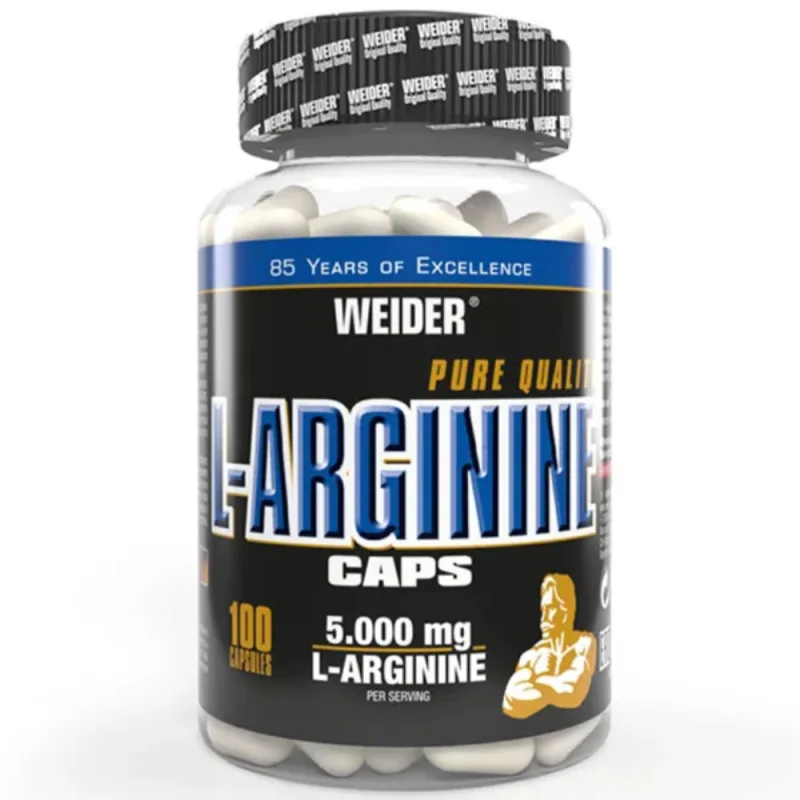 L-Arginina, 100 capsule, Weider — preț și oferte