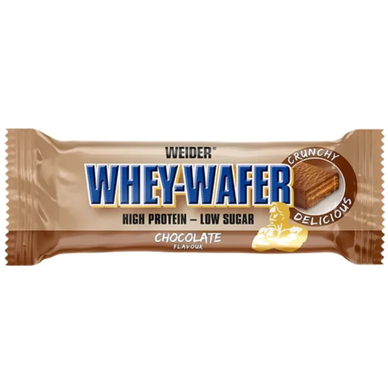 Napolitana proteica cu aroma de ciocolata Whey Waffer, 35g, Weider — preț și oferte