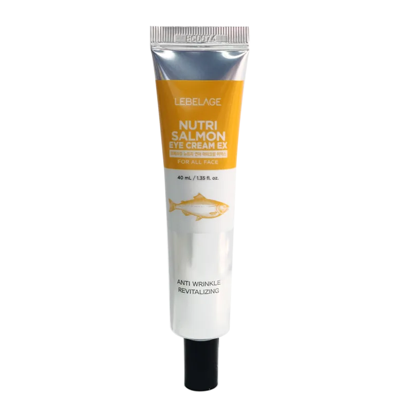 Crema pentru conturul ochilor cu Ulei de Somon si Centella Asiatica Nutri Salmon, 40ml, Lebelage — preț și oferte