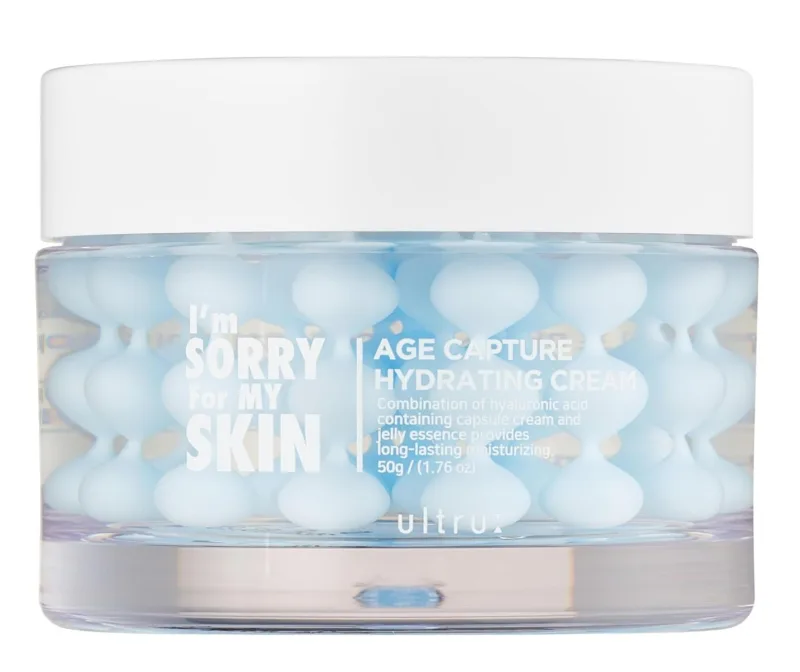 Gel hidratant cu microcapsule de crema cu Acid Hialuronic, 50gr, I'm sorry for my skin — preț și oferte