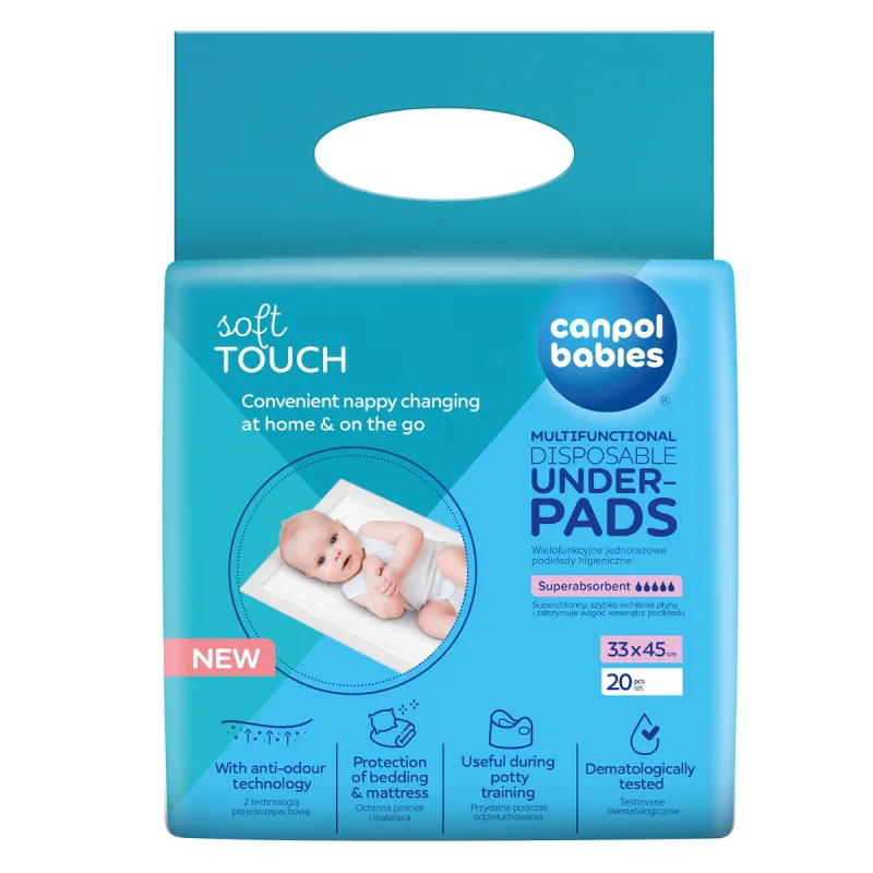 Aleze multifunctionale 33 x 45 cm, 20 bucati, Canpol babies — preț și oferte