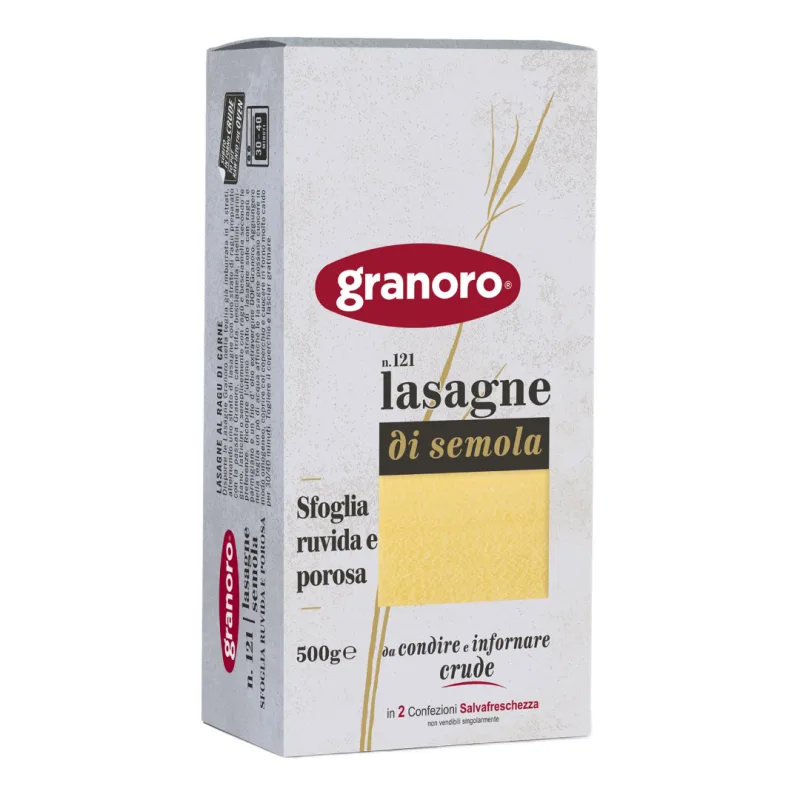 Paste foi de Lasagna di semola, N.121, 500g, Granoro — preț și oferte