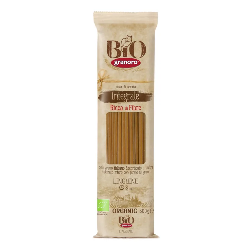 Paste Linguine integrale BIO, N.3, 500g, Granoro — preț și oferte