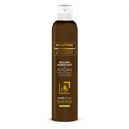 Balsam spuma hidratanta cu Argan Tratament Expert, 200ml, Gerovital — preț și oferte