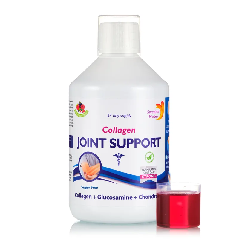 Colagen 5000mg Joint Support, 500ml, Swedish Nutra — preț și oferte