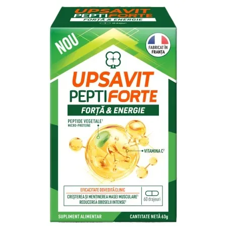 Upsavit Pepti Forte, 60 drajeuri, Upsa — preț și oferte