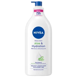 Lotiune de corp hidratanta cu aloe vera, 625ml, Nivea