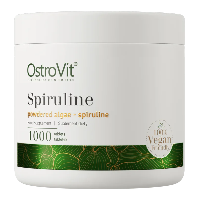 Spirulina Vege, 1000 tablete, OstroVit — preț și oferte