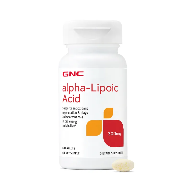 Alpha-Lipoic Acid 300mg, 60 tablete, GNC — preț și oferte