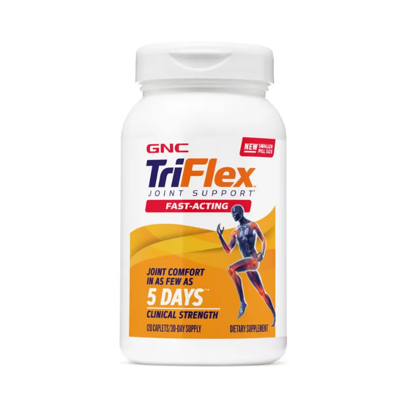 TriFlex Joint Support Fast Acting, 120 tablete, GNC — preț și oferte