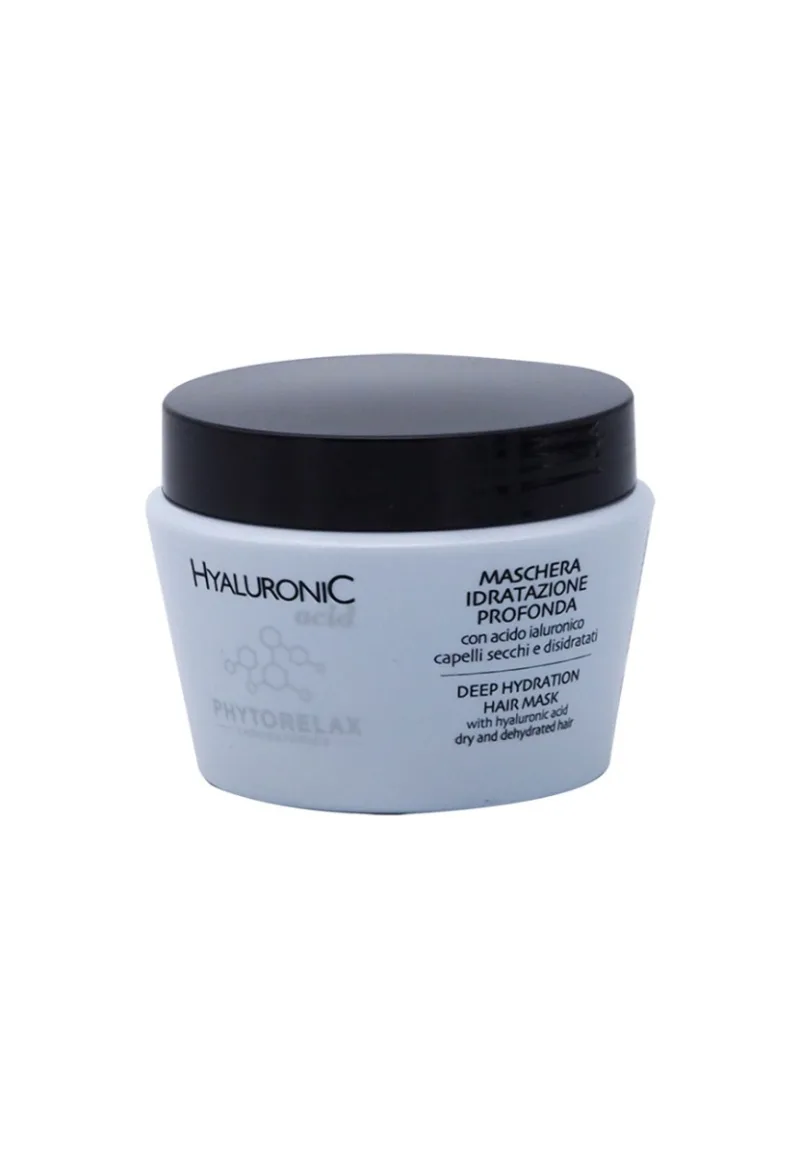 Masca pentru par uscat si deshidratat cu acid hialuronic, 250ml, Phytorelax — preț și oferte