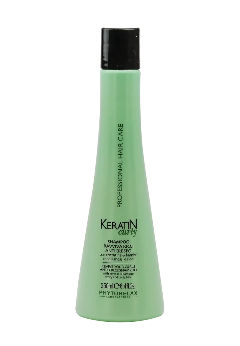 Sampon pentru par cret si ondulat cu keratina, 250ml, Phytorelax — preț și oferte
