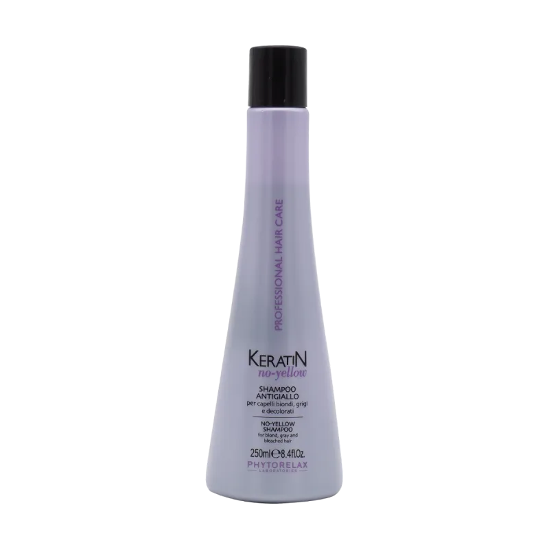 Sampon pentru par blond decolorat si grizonat No Yellow, 250ml, Phytorelax — preț și oferte