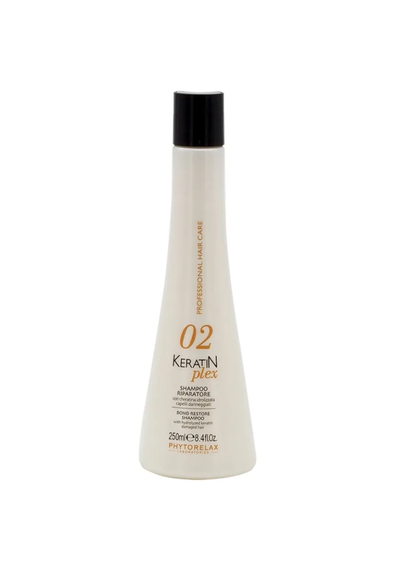 Sampon reparator pentru par deteriorat si fragil cu keratina hidrolizata, 250ml, Phytorelax — preț și oferte