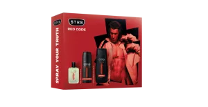 Set Red Code Lotiune dupa ras 50ml + Deodorant spray pentru corp 150ml + Gel de dus 250ml, 1 bucata, STR8