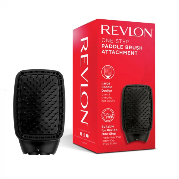 Perie dreptunghiulara plata One-Step Paddle Brush Attachment RVDR5327, Revlon — preț și oferte