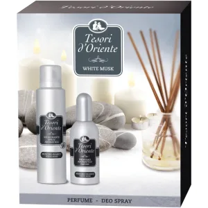 Set White Musk Apa de toaleta 100ml + Deodorant spray de corp 150ml, Tesori d'Oriente