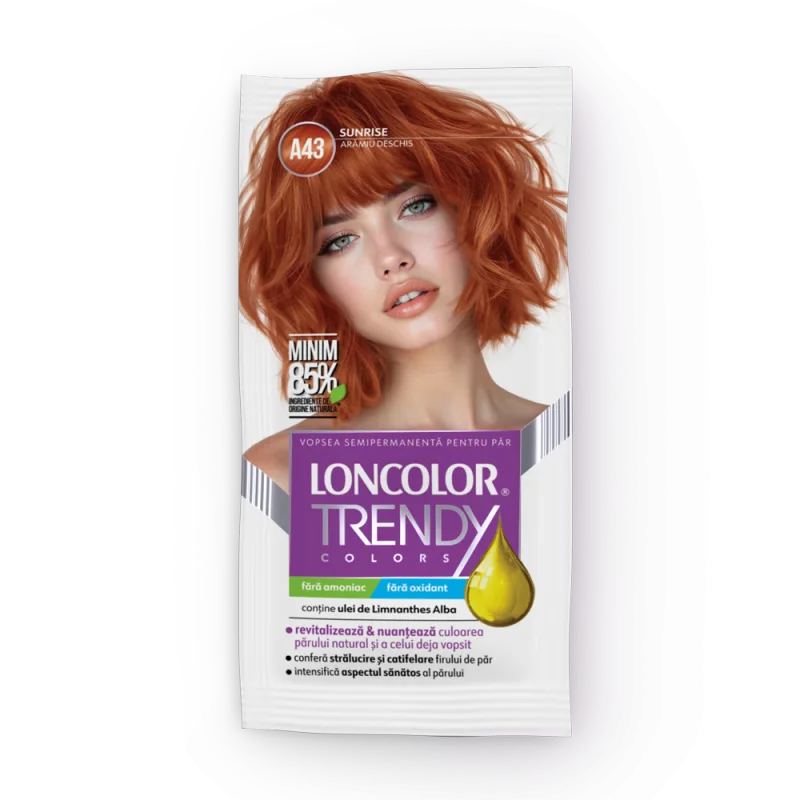 Vopsea de par semi-permanenta Trendy Colors A44, 50ml, Loncolor — preț și oferte