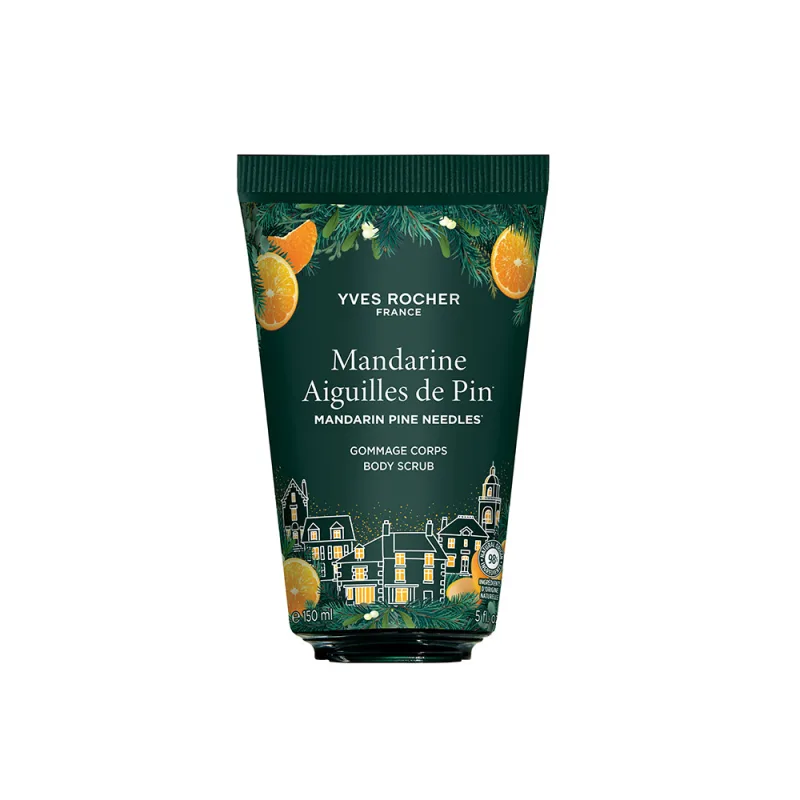 Exfoliant pentru corp Mandarina & Pin, 150ml, Yves Rocher — preț și oferte
