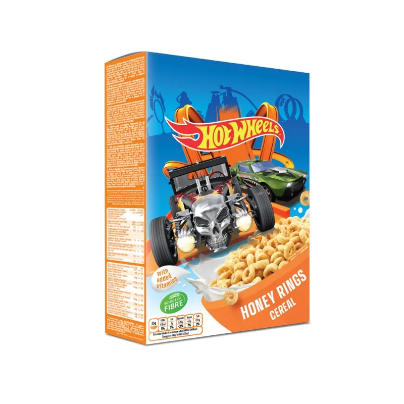 Cereale inele cu miere, 375g, Hot Wheels — preț și oferte