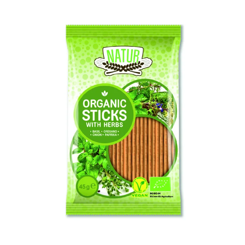 Sticksuri din Alac cu ierburi Eco, 45g, Natur — preț și oferte