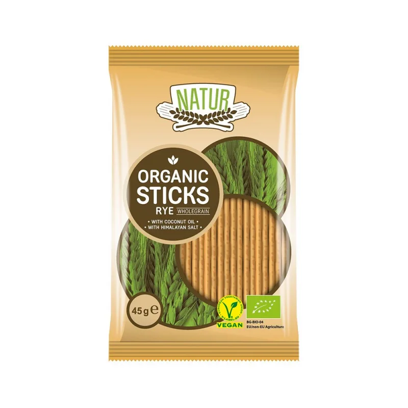 Sticksuri din secara Eco, 45g, Natur — preț și oferte