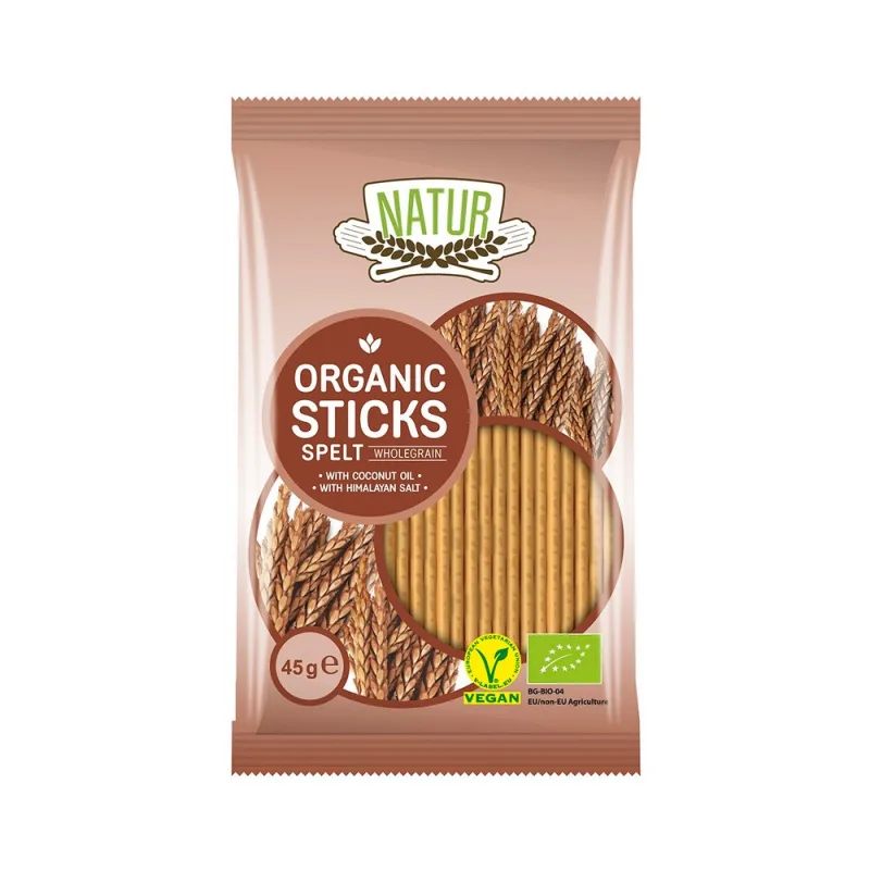 Sticksuri din Spelta Eco, 45g, Natur — preț și oferte