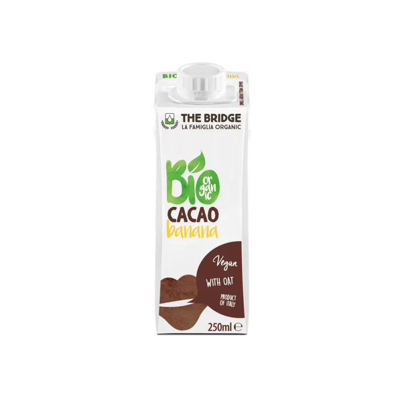 Bautura din ovaz cu banane si cacao Eco, 250ml, The Bridge — preț și oferte