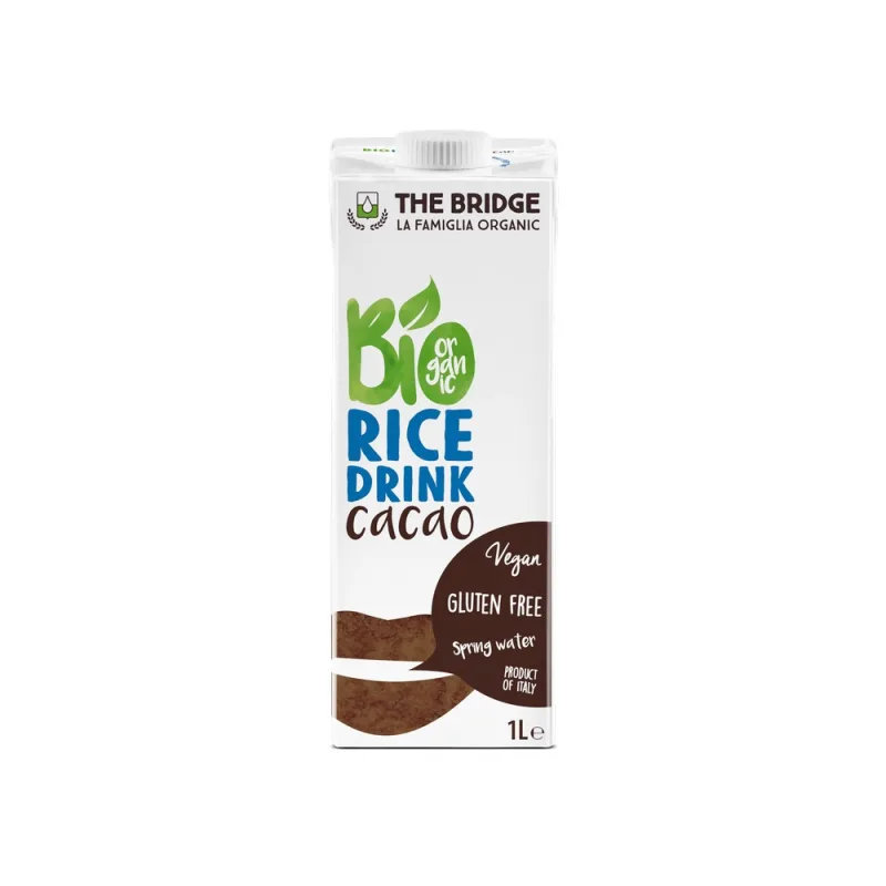 Bautura vegetala din orez cu cacao Bio, 1000ml, The Bridge — preț și oferte